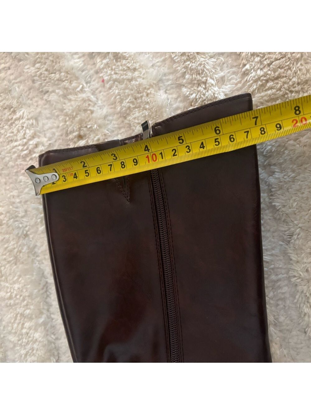 Brown Knee High Women's Boots - Picture 14 of 14